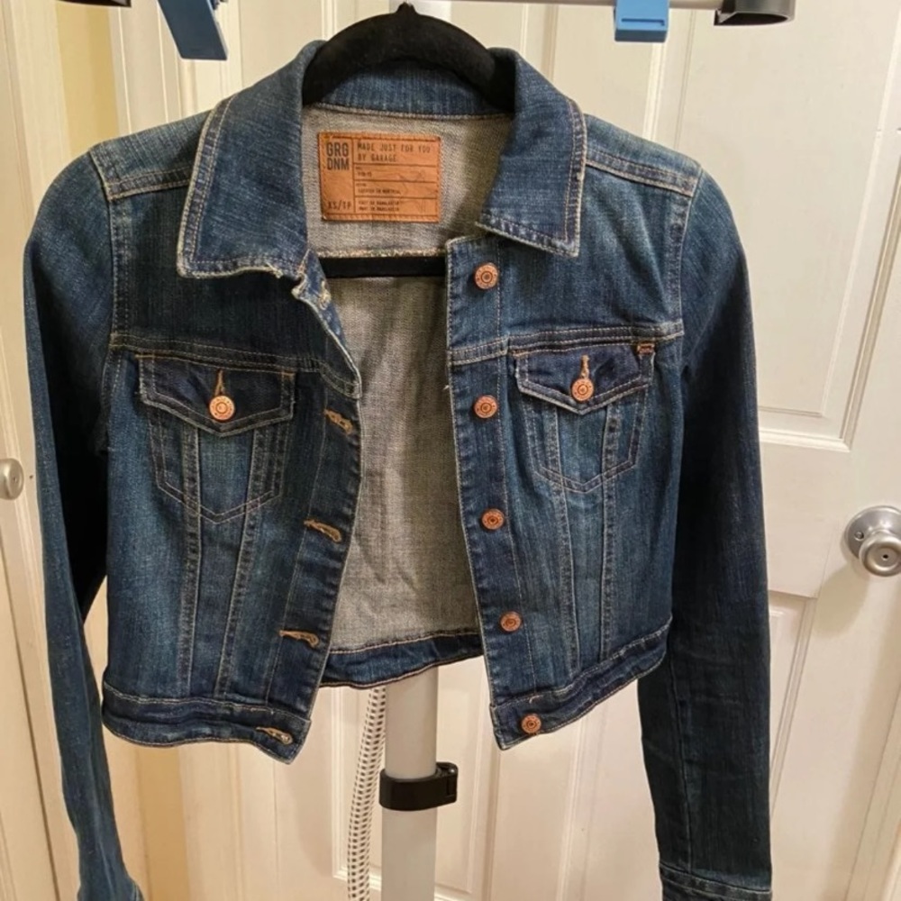 Garage Dark Denim Jean Jacket
